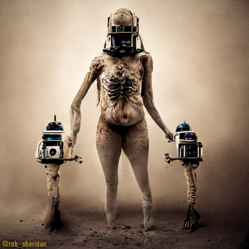 Characters from “Star Wars: Episode 666: A New Flesh” by Rob Sheridan.