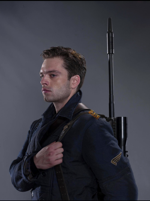 Photos Of Sebastian Stan As Winter Soldier/Bucky Barnes. Photo Credit From Weibo At The Top Of This Post.