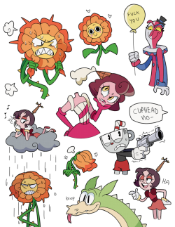 marreeps-art: a bunch of cuphead stuff!!