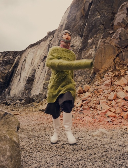rafswerk:   “Space X” He Jing   by  James Brodribb   for Muse Magazine No. 50, A/W 2018 