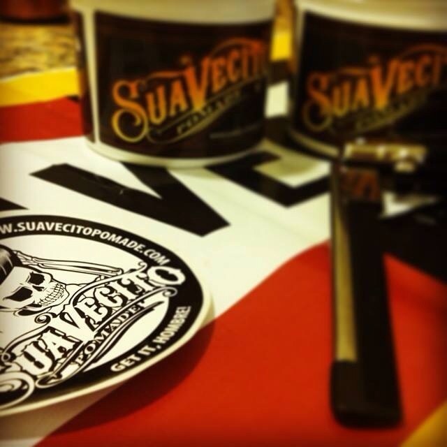 suavecitopomade:  #Suavecito #Pomade: #GetItHombre! Photo cred @rockabillyfox 