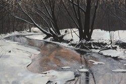 thunderstruck9: Martin Jacobson (Swedish, b. 1978), Landscape 3, 2013. Oil on canvas, 84 x 125 cm.