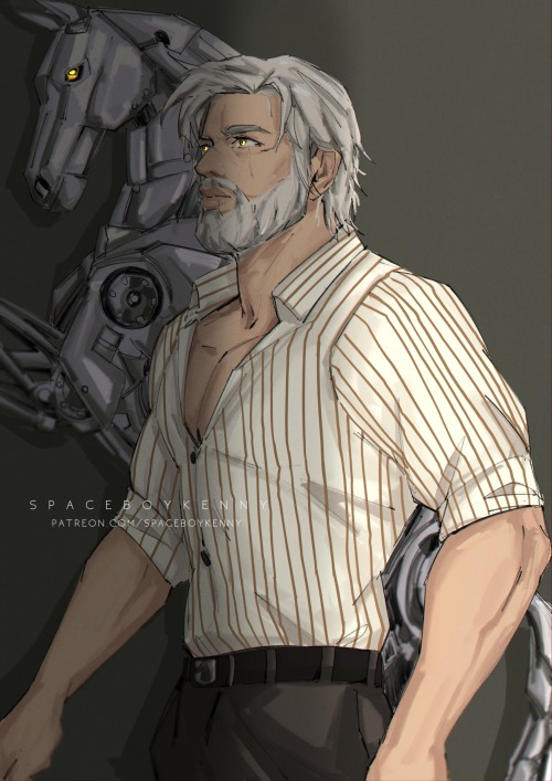 Oh look, another modern Heisenberg AU. I&rsquo;m thinking steel machinist/transhumanist? Also giving