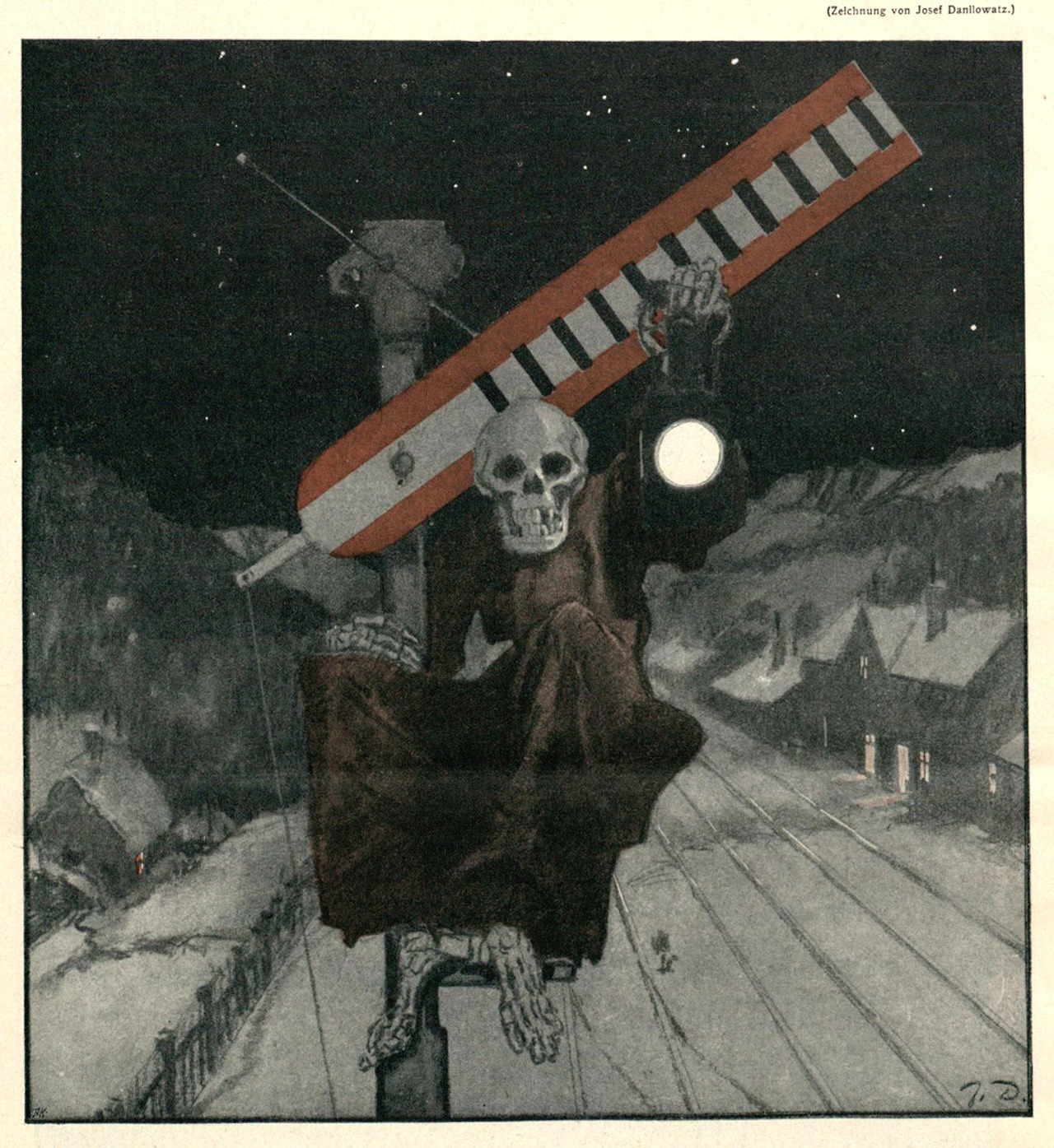 Josef Danilowatz (1877-1945), “Die Muskete”, Jan. 28, 1915
Source