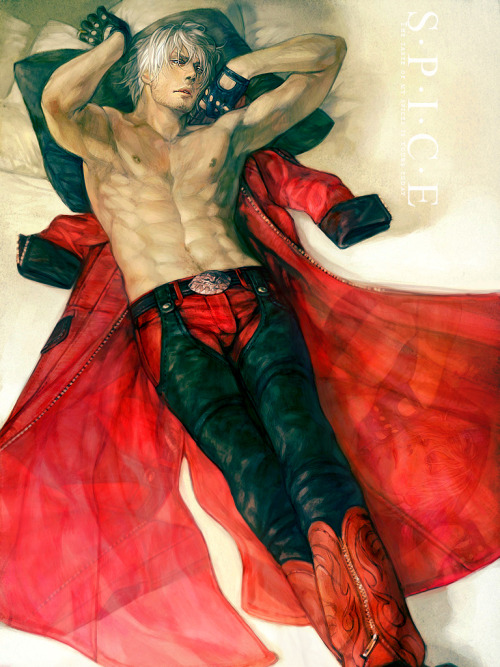 queenswillbekings:  “You want to touch us….” Bayonetta & Original Dante