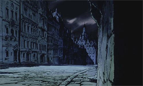 4pmsun:  Gothic city in Angel’s Egg (1985)