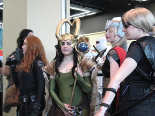 infectedscrew:Emerald City Comic Con (2013) -Uploaded two photos to be able to see Black Widow and L