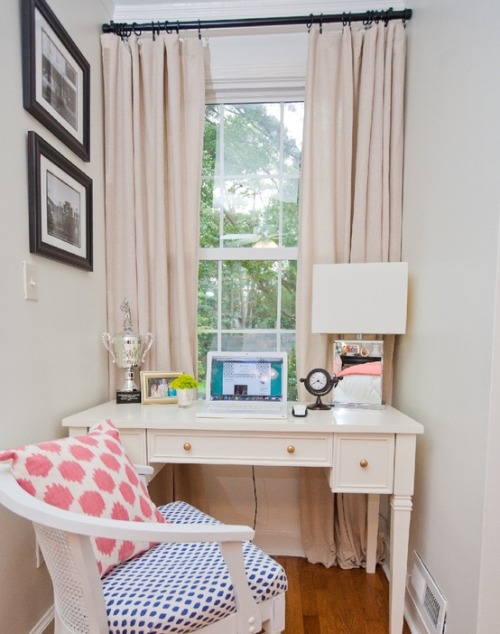 office space via Hollie Hill’s home tour