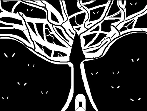 Silhouette Tree