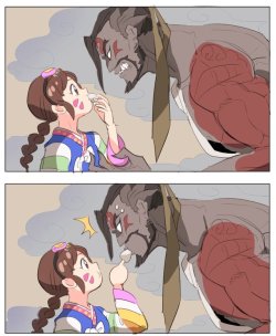 robo287:  Hanzo eat a snickers