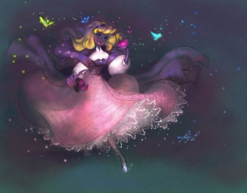 Aurora - magic of a fairy forest by LadyShalirin