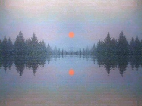 subcontained:  Dan Hays Colorado Impression 16b, 2007, oil on canvas, 53.9 x 72