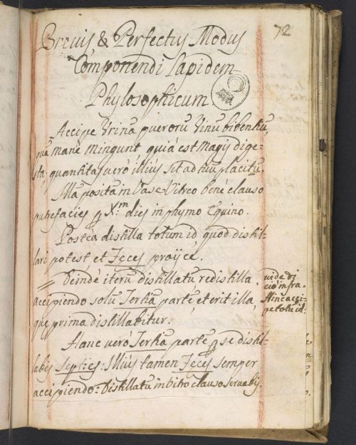 Today’s #ManuscriptOfTheDay is Ms. Codex 1672, an 18th c. Italian alchemical treatise concerni