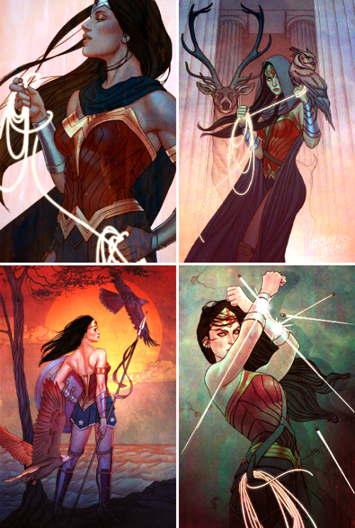 meraofxebel: wonder woman #7-30 variant covers by jenny frison