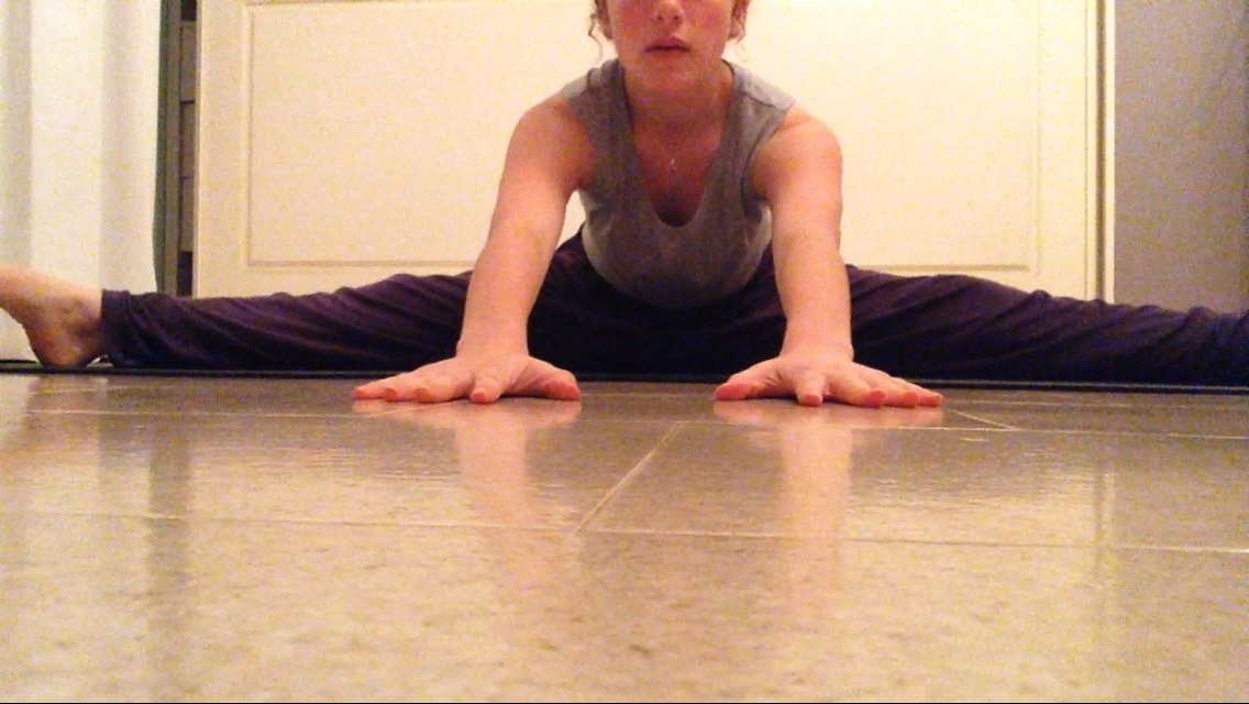 Splits progress  So after overstretching my inner thigh muscle I&rsquo;ve gotten