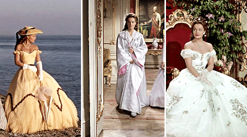 keirahknightley: Costume appreciation series: Sissi’s wardrobe in The Sissi Trilogy (1955-1957