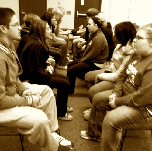 What Does a Prof Do? Day 25–Comp Students Speed Dating Their Community Problem/Proposal Ideas