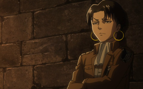 stoned-levi:  ask-a-real-life-marco-bodt:  stoned-levi:  ask-a-real-life-marco-bodt:  stoned-levi:  SnK au where everything’s the same except everyone has slightly higher arched eyebrows and big hoop earrings.   who needs 3d gear with eyebrow game like