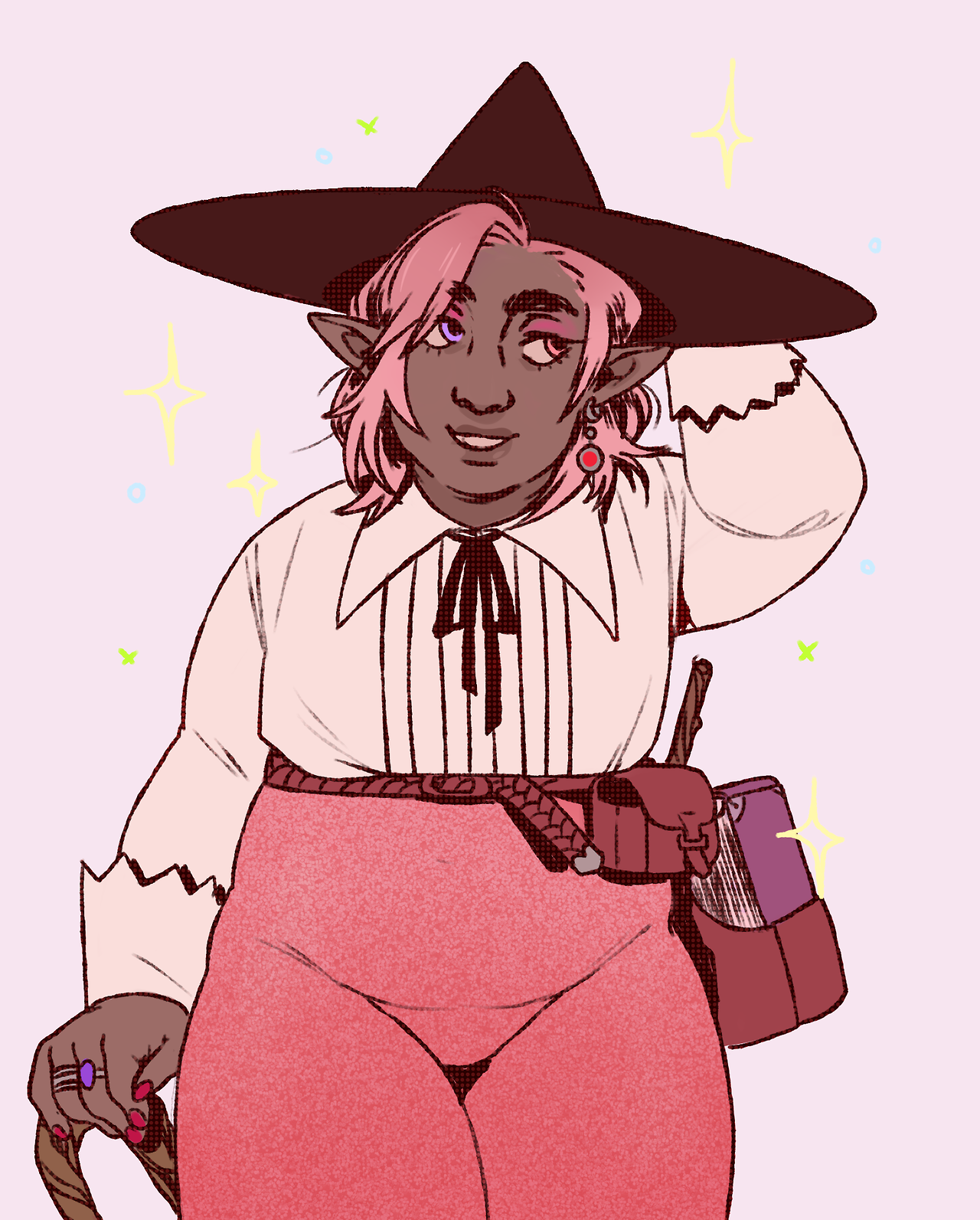 rennington:alternative taako palette featuring my fave colour (it’s pink)