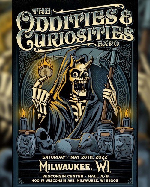 Need some new skulls for your collection? The Oddities & Curiosities Expo is happening this Satu