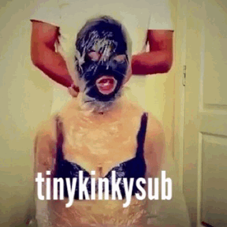 breathplayissexy:  tinykinkysub:  Suffocating a Slut……  ~clips are of me and belong to me~  **2016 session**  🎀 please do not remove caption or source 🎀  omg…this is so evil. at first she relaxes. it is a big bag. so she has so many air to