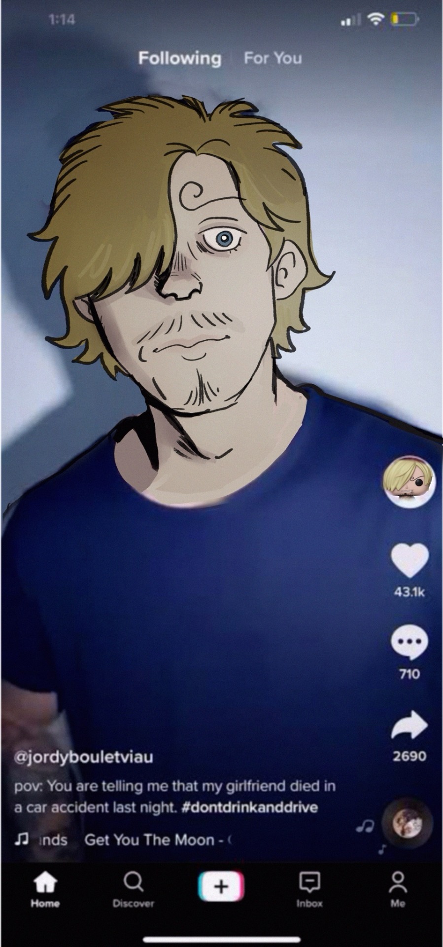 It Is With Deepest Sadness That I Come To Inform You All That Sanji Would Be One Of Those Weird Dudes