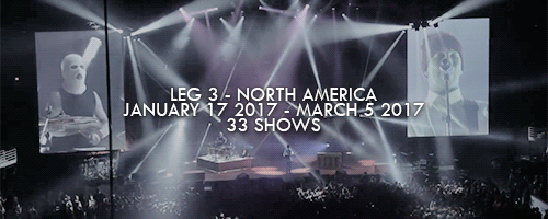 twentnyonepilots:congratulations @twentyonepilots on world tour #3