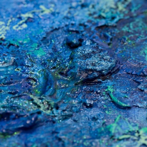 'Salacia' Close-up SOLD To #artcollector From #USA Thank You Very Much // #goddess #salt #water #Salacia