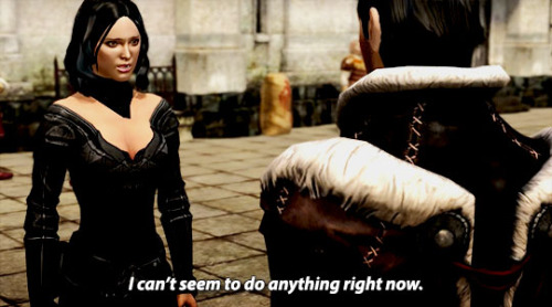 Bethany: I can’t seem to do anything right now.Hawke: Mhmm. I never thought I’d have to 