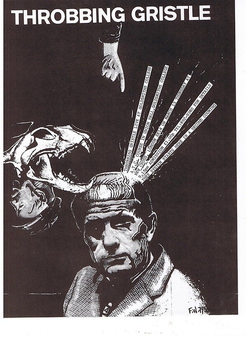 post-punker:  Throbbing Gristle flyer, Goldsmith College, London, 1979 
