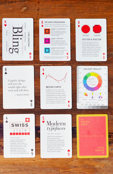 graphicdesignblg:  1 Day Only: The Design Deck: Playing Cards - 30% offLearn graphic