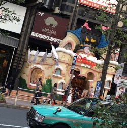 Saw this cool looking Disney store today. #iMissDisneyland  (at Shibuya Crossing, Tokyo, Japan)