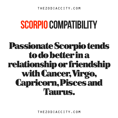 fang107:  zodiaccity:  Scorpio Compatibility | TheZodiacCity.com  Weird