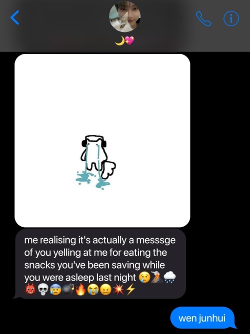 Boyfriend Texts, Wen Junhui.