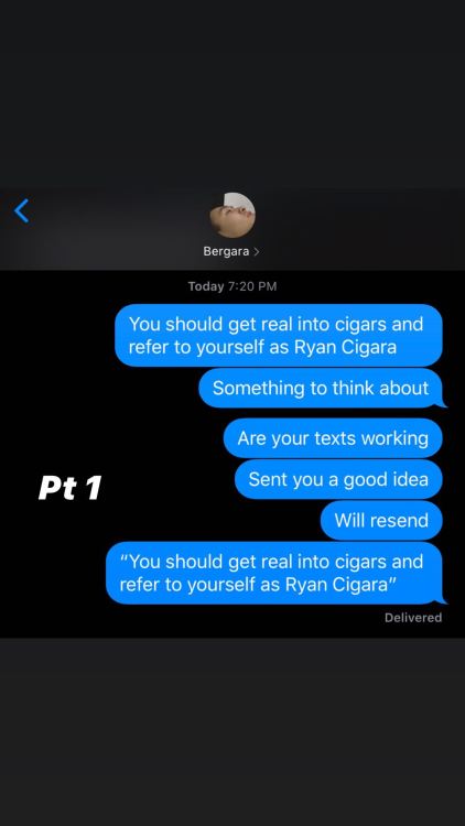 wetookanoath:Drunk SHANE MADEJ messaging RYAN BERGARA via his instastories on April 3, 2020.