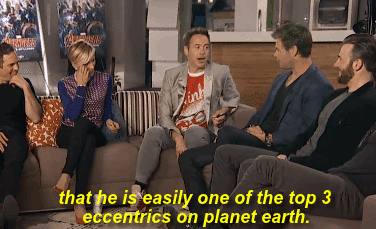 imajackofalltradesmasterofnone:Robert Downey Jr. about James Spader (x)