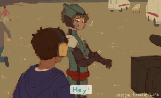 destiny-hoodie:  mirioes: One day a journalist is going to tell Izuku that people think he’s going to be the next All Might and Izuku starts tearing up and another journalist is going to chime in with “No way, he’s going to be the first Deku!”