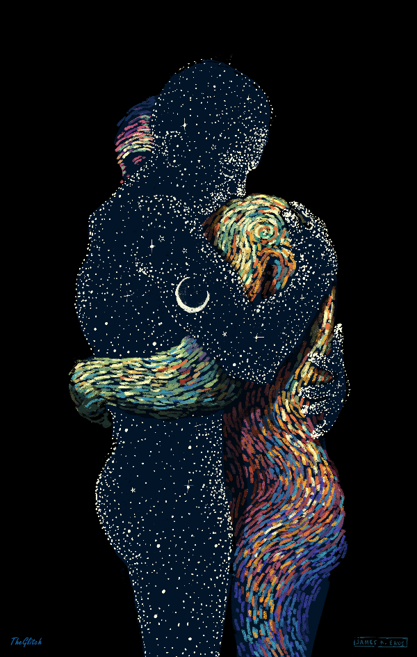 culturenlifestyle:Psychedelic Nature-Inspired Swirling Illustrations Are Animated