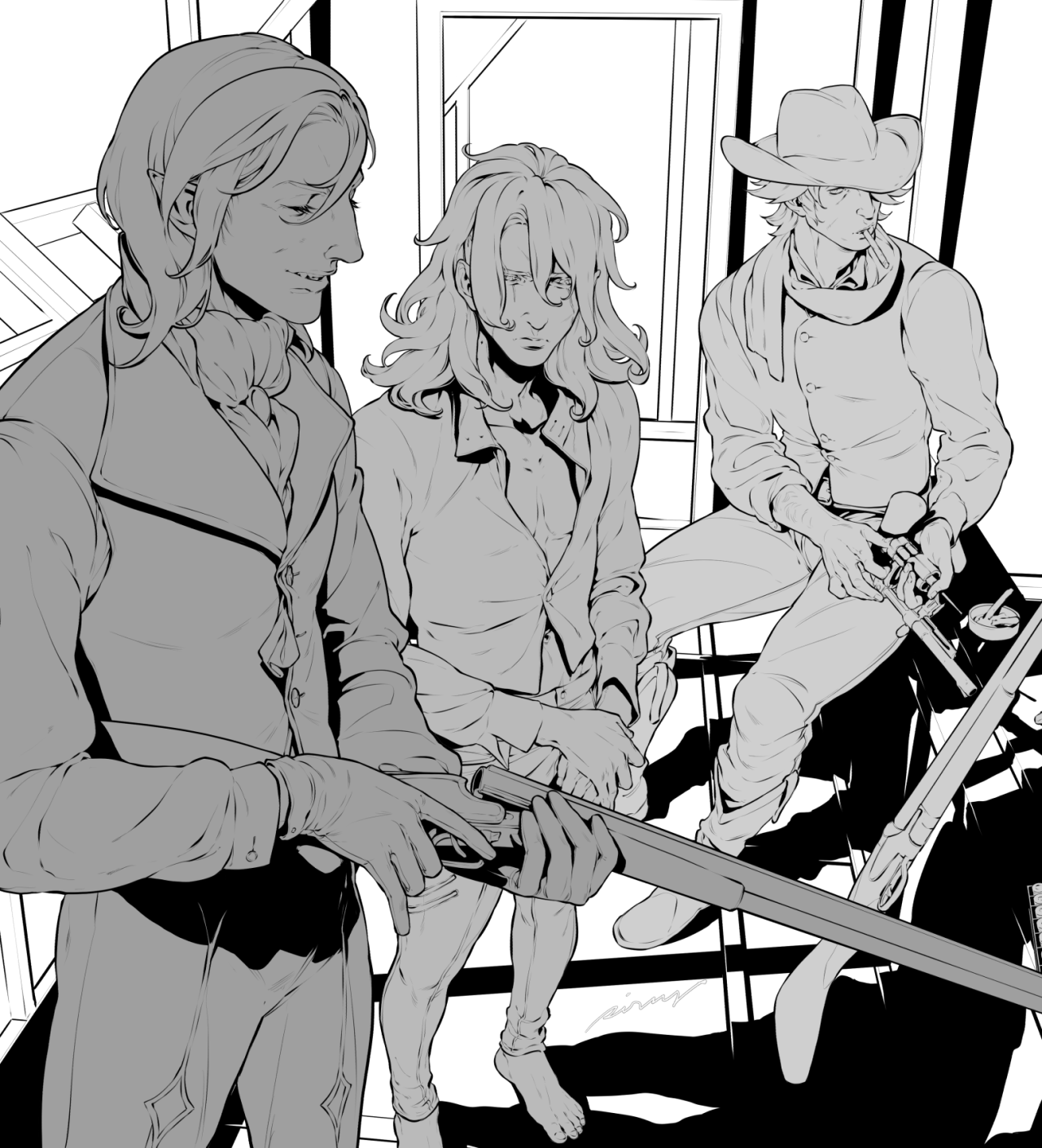 My Blog — Mikhail (米哈伊尔) - Tenrou: Sirius the Jaeger 