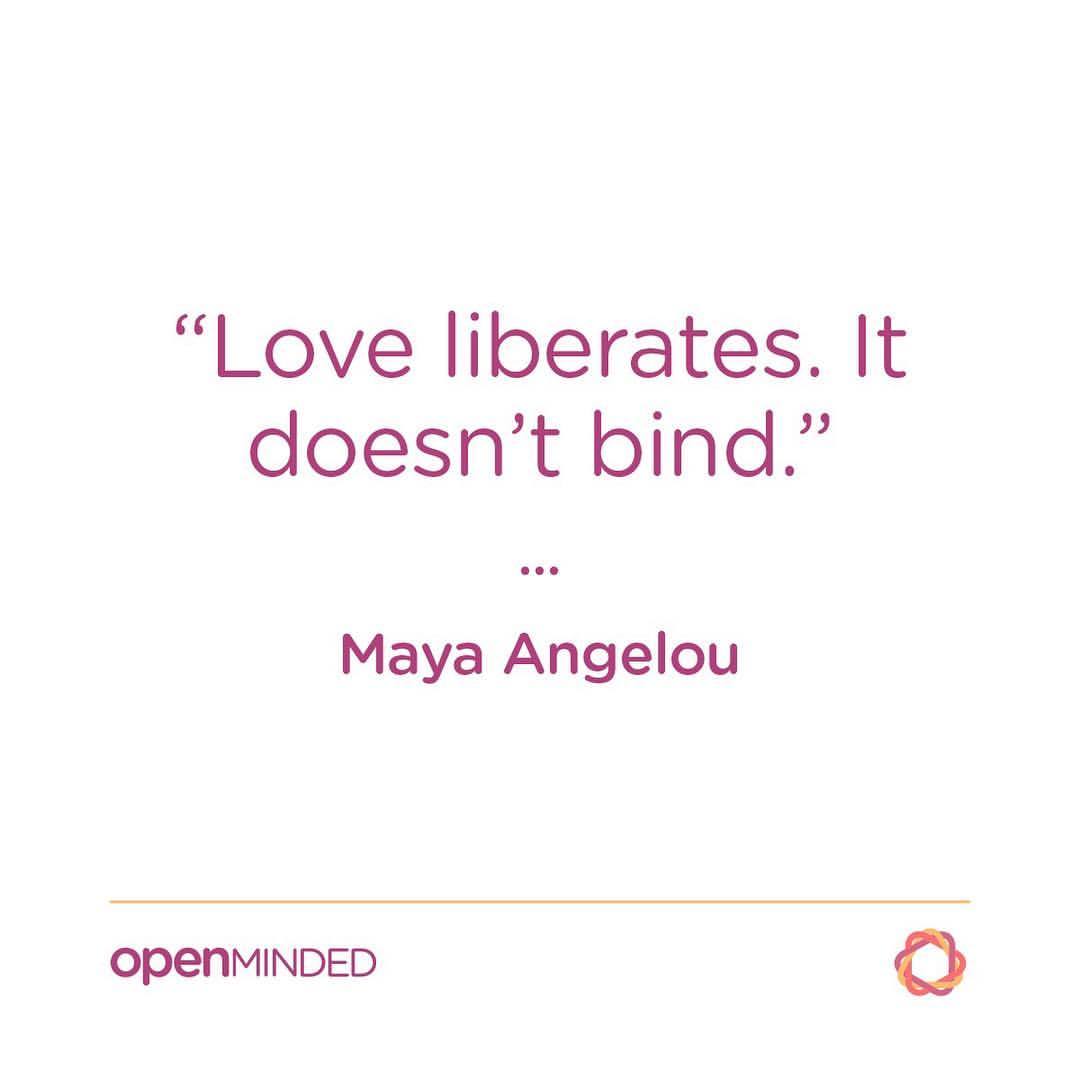 ONE MORE TIME FOR THE PEOPLE IN THE BACK! #preach # truth #MayaAngelou #Love #OpenMinded #Open #Polyamory #LoveisLove #relationships #dating