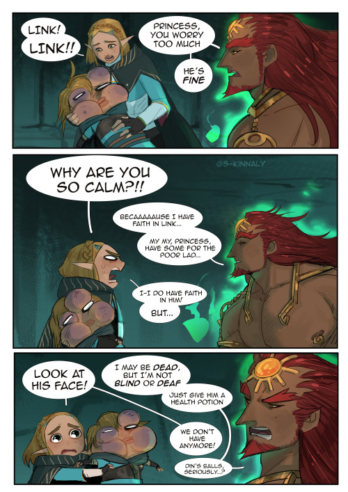 Recharge Hydrated Ganondorf Comic