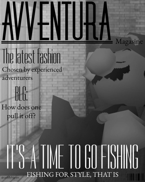 Out Of The Blue, Decided To Make A Mario Fashion Magasine For Mar10