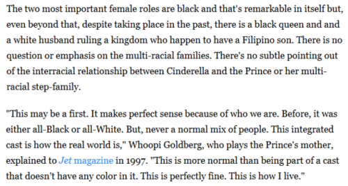 securelyinsecure:  The most iconic version of Cinderella (starring Brandy and Whitney Houston) premiered 20 years ago