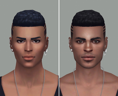  Decided to redo some of my old sims from 2018. 4 years! You were so ugly and I still loved you:’D