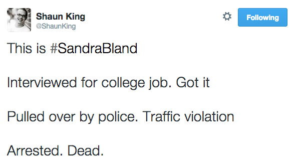 powerinwords:  actjustly:  Rest in power, Sandra Bland. (X)  Yo, i know this woman