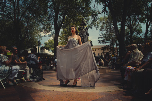 Native Haute Couture Fashion Show, Santa Fe Indian Market 2015