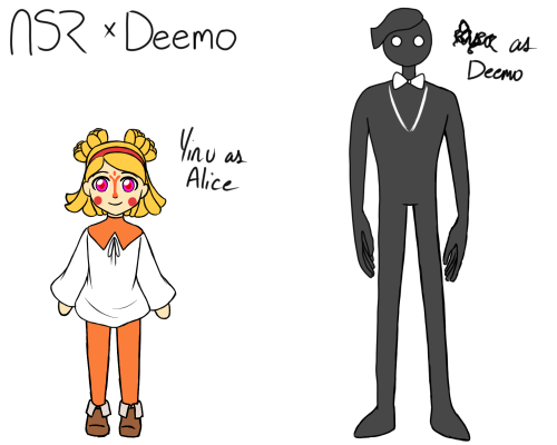 Anyone else played Deemo? I just thought it fit with Yinu. These are all from the game cutscenes.