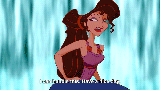 disneygifsdaily:  TOP 10 DISNEY LADIES (as voted by our followers)#4 Megara (Hercules)I’m