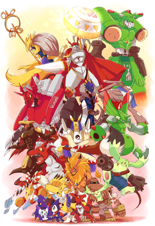 frantheman2014: Digimon art byきりかぜ www.pixiv.net/member_illust.php?mode=medium&amp;illust