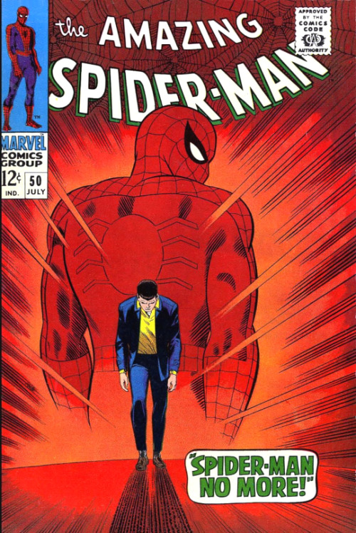 The Amazing Spider-Man #50, July 1967A great cover for a great issue.